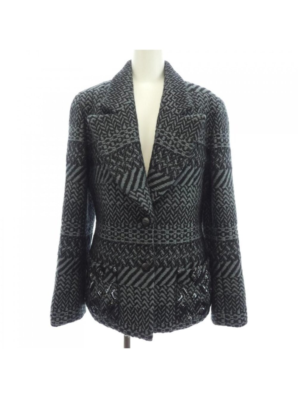 Chanel Vintage Jacket Black